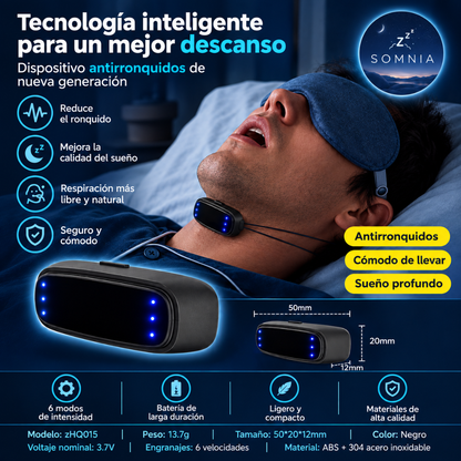 Dispositivo Inteligente Anti-Ronquidos